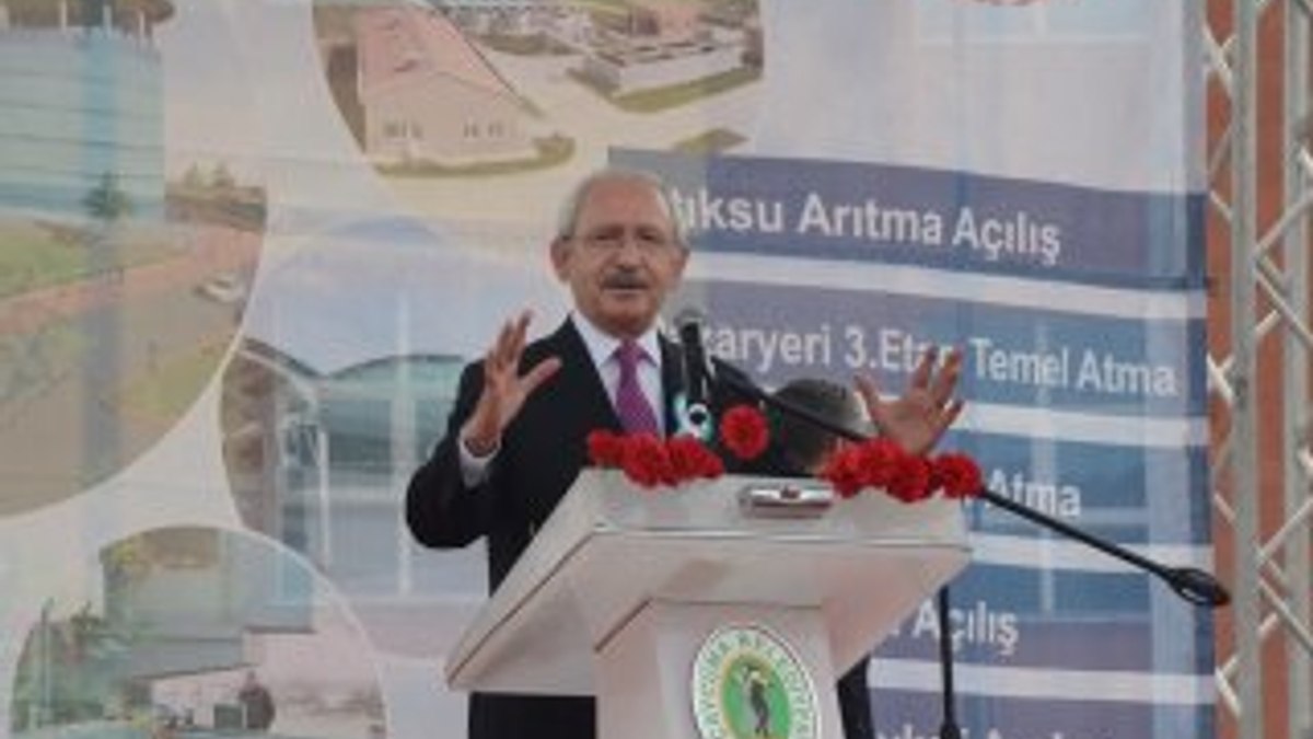 Kılıçdaroğlu Zonguldak'ta temel atma törenine katıldı