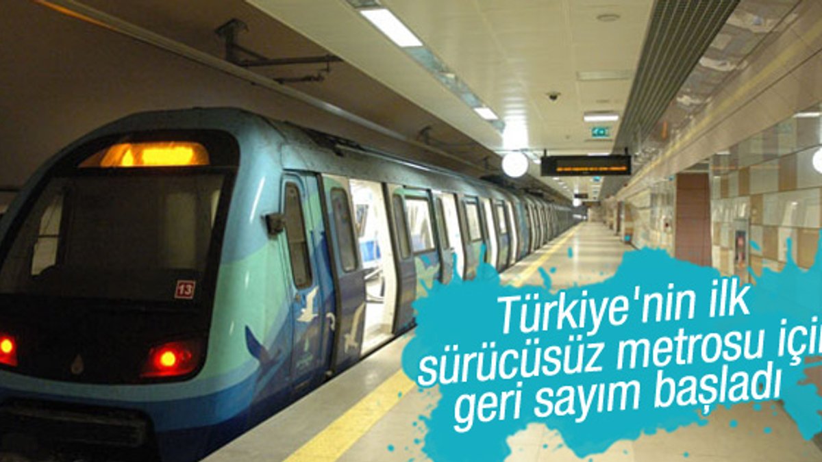 Üsküdar-Sancaktepe metrosu için geri sayım başladı