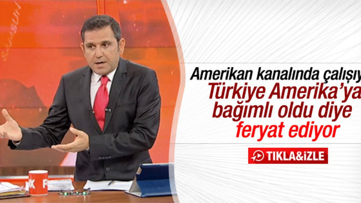 Fatih Portakal'dan Türkiye'ye ABD eleştirisi