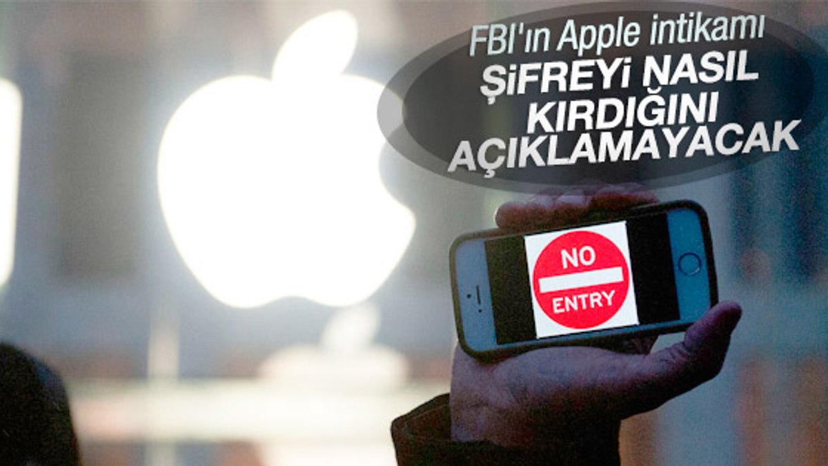 FBI Apple'a şifreyi nasıl kırdığını söylemeyecek