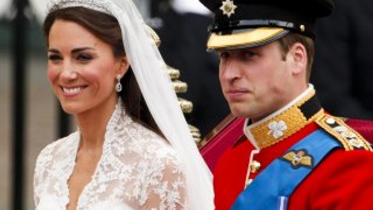 Prens William ve Kate Middleton'ın evlilik yıldönümü