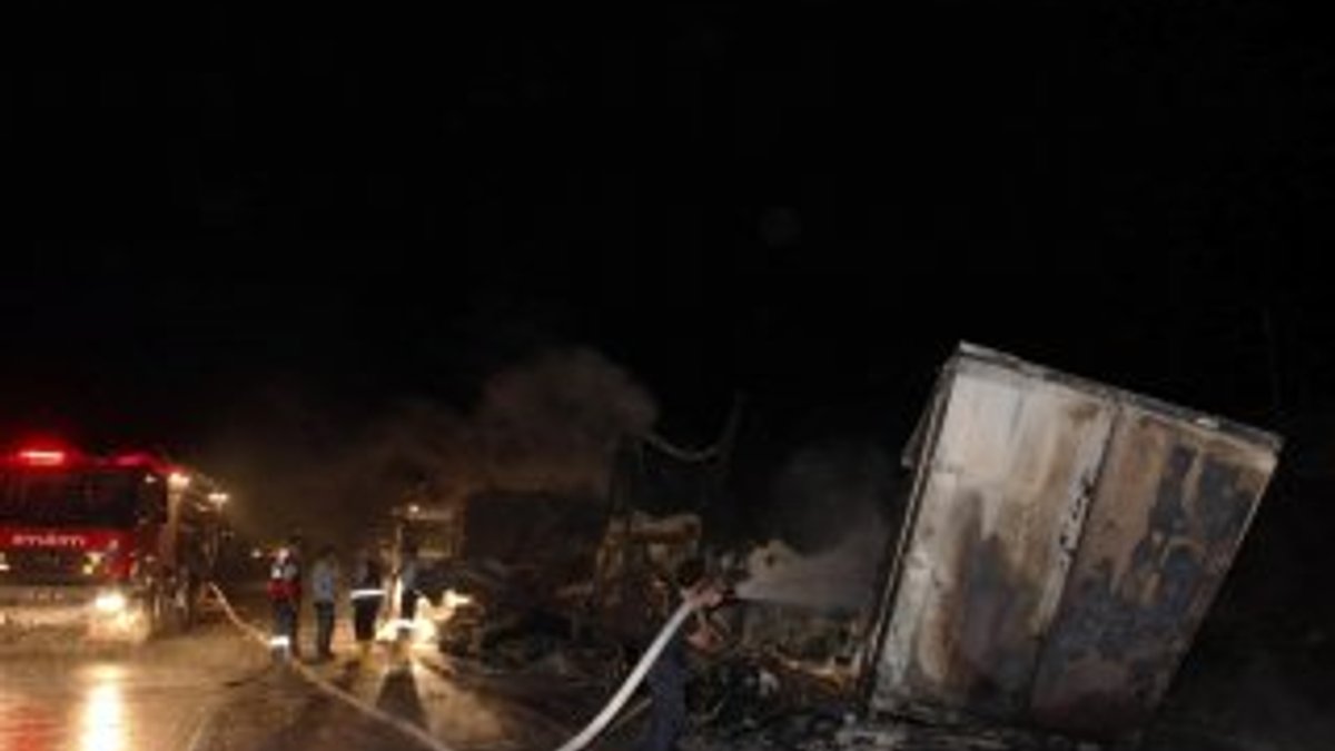 Mersin'de kaza: 1 ölü 2 yaralı
