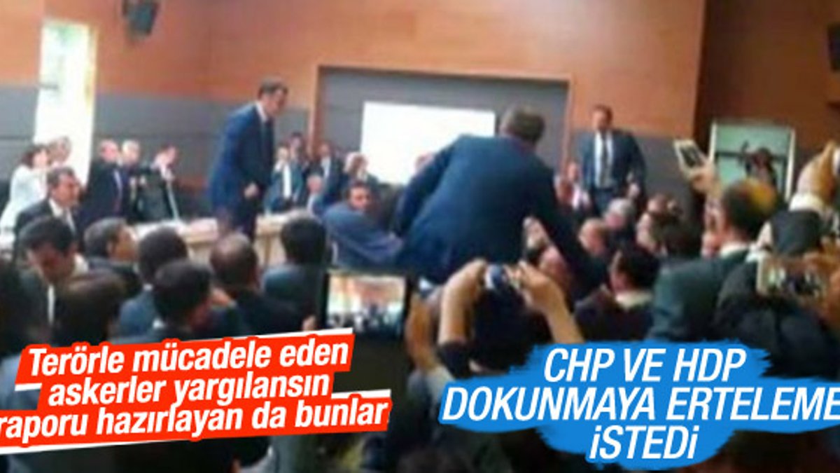 HDP ve CHP dokunulmazlık toplantısına erteleme istedi