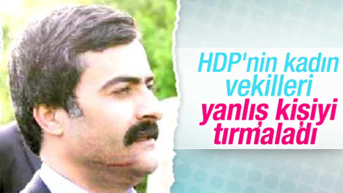 HDP'li Abdullah Zeydan'ın yüzünü çizdiler