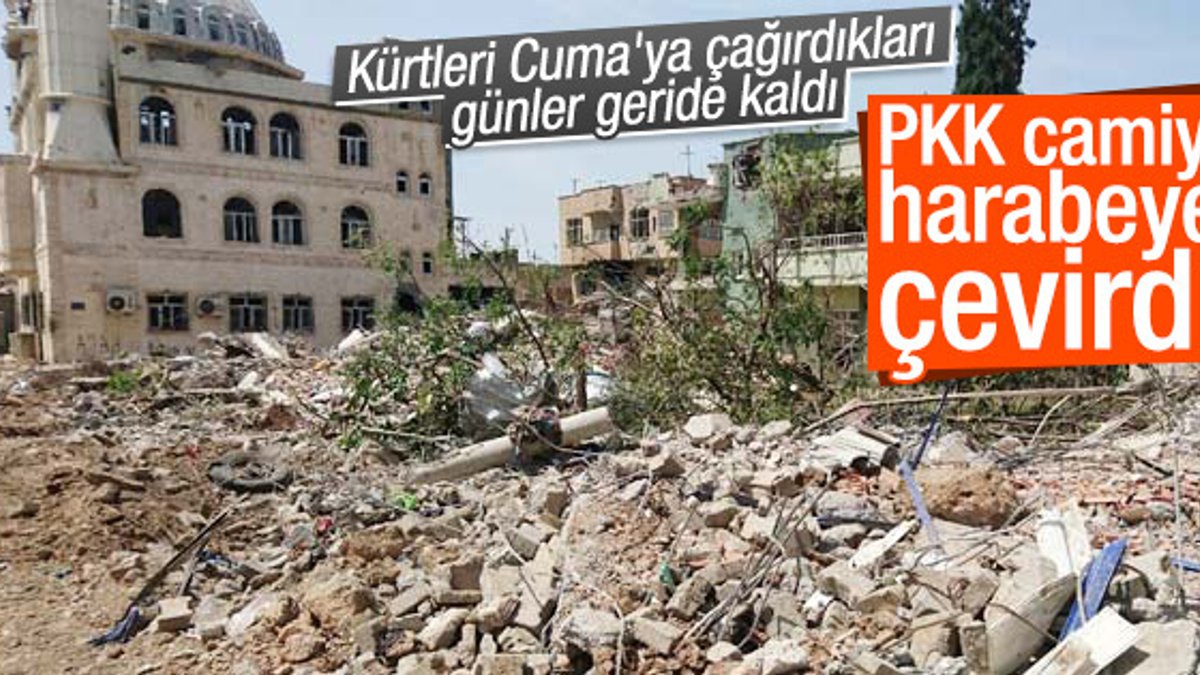 PKK Nusaybin'de camiye saldırdı