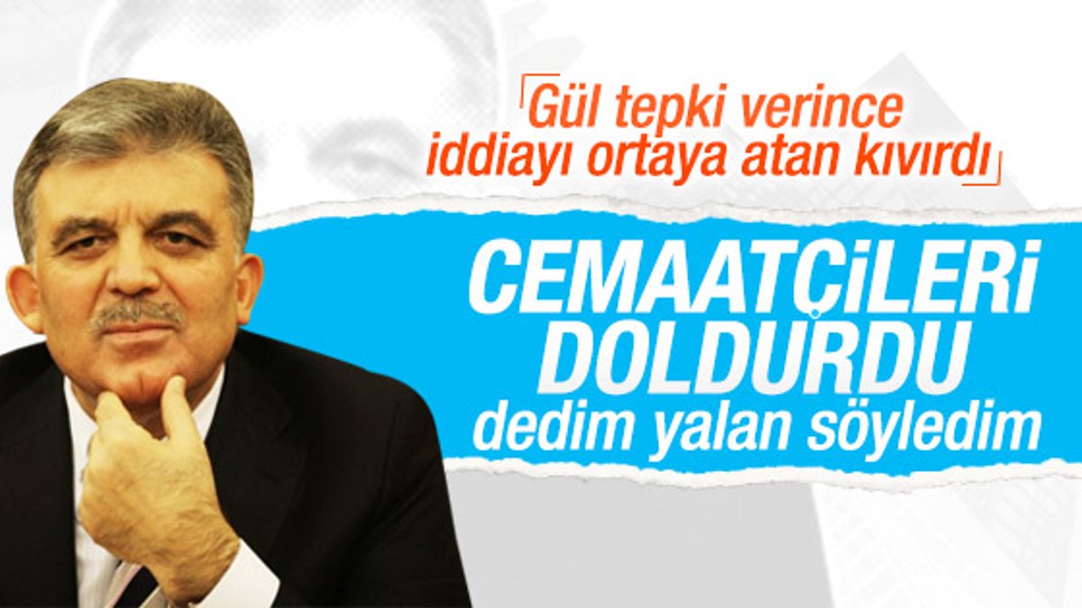 Özdem Samberk Abdullah Gül'den özür diledi