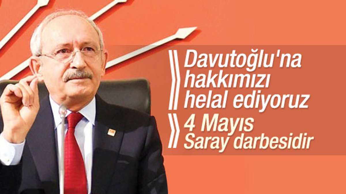 Kılıçdaroğlu Davutoğlu'nun vedasını yorumladı