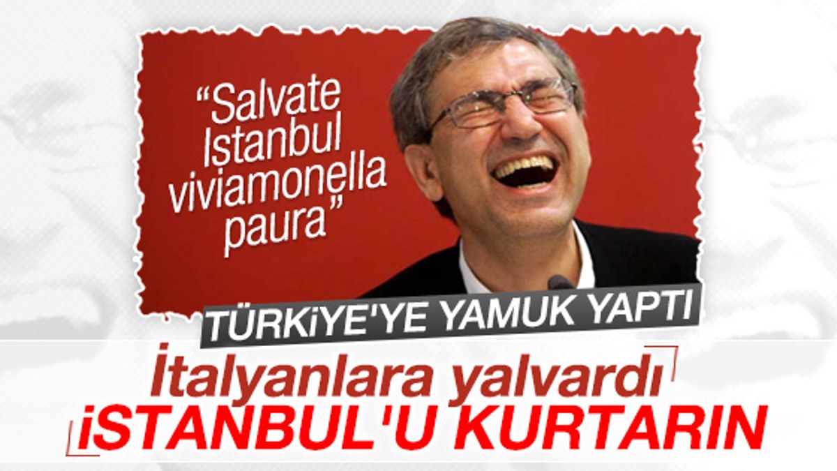 Orhan Pamuk: İstanbul'u kurtarın, korkuyoruz
