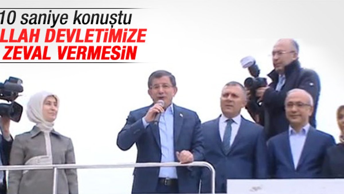 Başbakan Davutoğlu Konya'da hemşerilerine seslendi