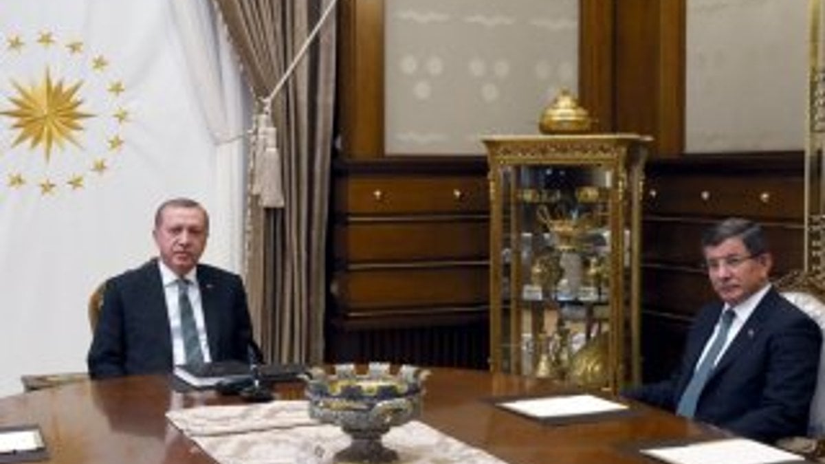 Cumhurbaşkanı Erdoğan, Başbakan Davutoğlu'nu kabul edecek