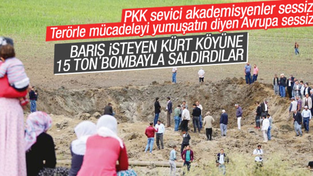 Köye 15 tonluk PKK bombasının ayrıntıları