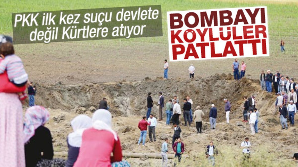PKK Diyarbakır'daki patlamanın suçunu köylülere attı