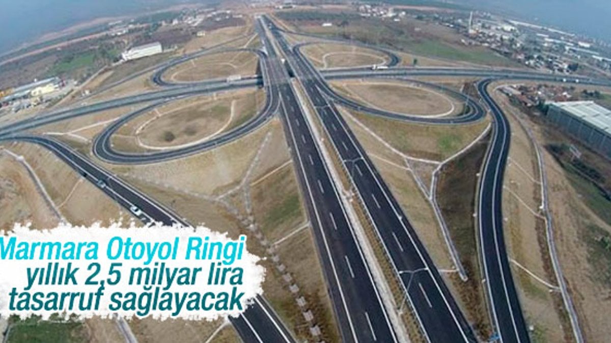Marmara Ringi ile trafik çilesi bitiyor