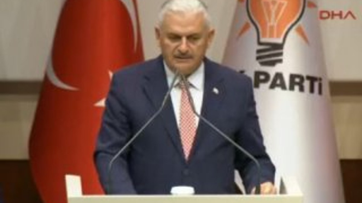 Binali Yıldırım'ın Başbakan olduktan sonraki ilk konuşması