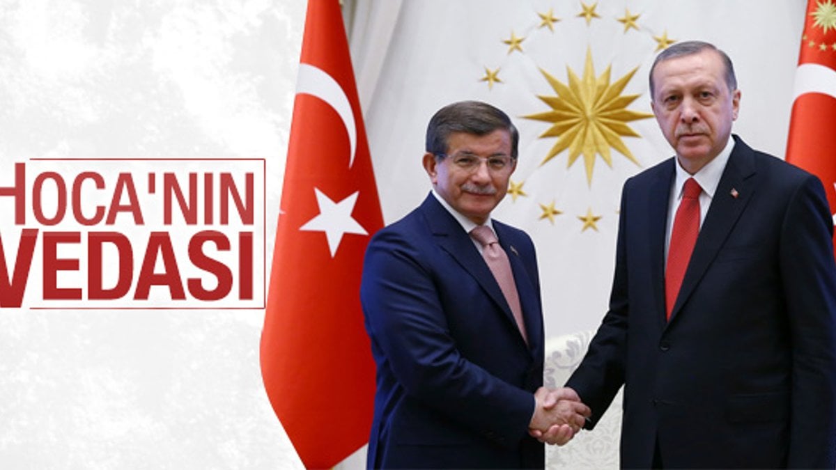 Cumhurbaşkanı Erdoğan, Başbakan Davutoğlu'nu kabul etti