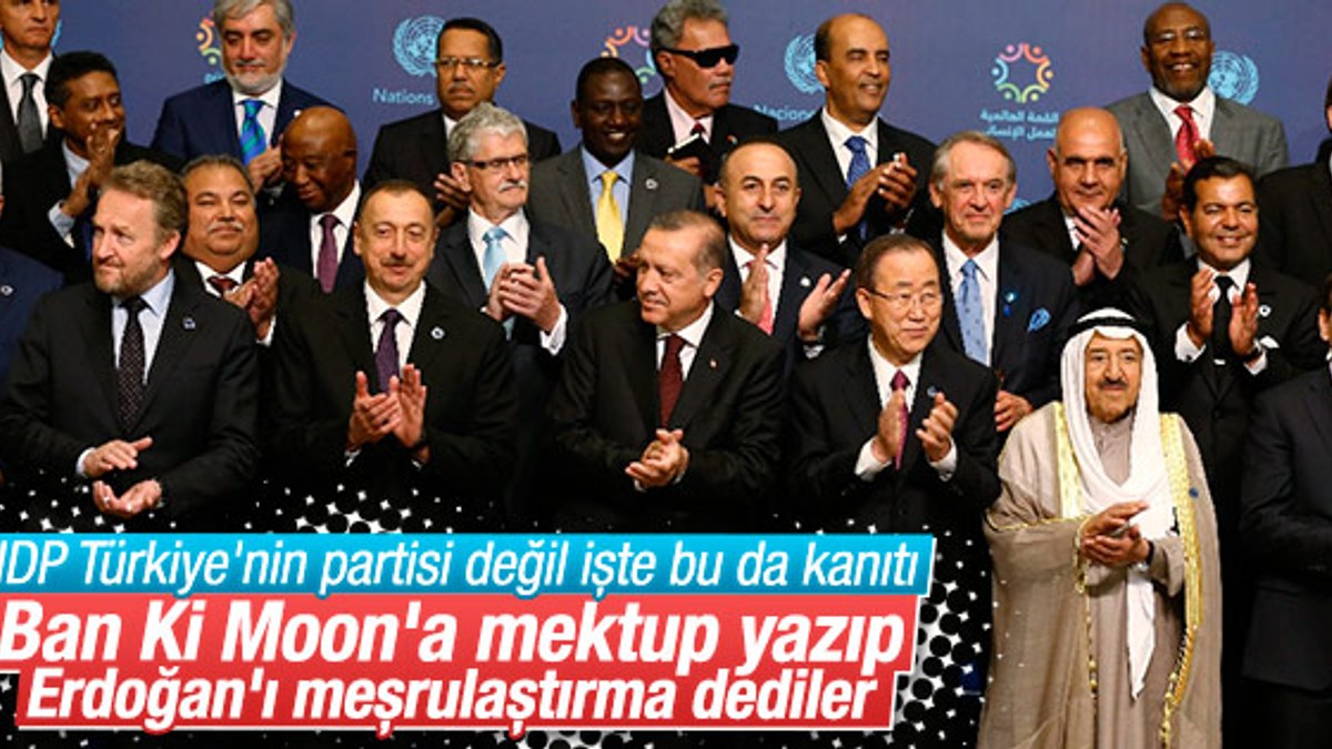 HDP'den BM Genel Sekreteri Ban Ki Moon'a mektup