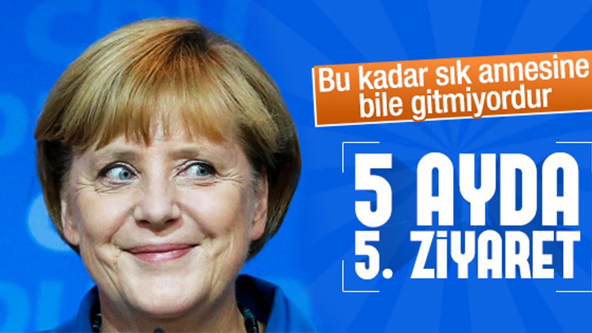 Angela Merkel Türkiye'de