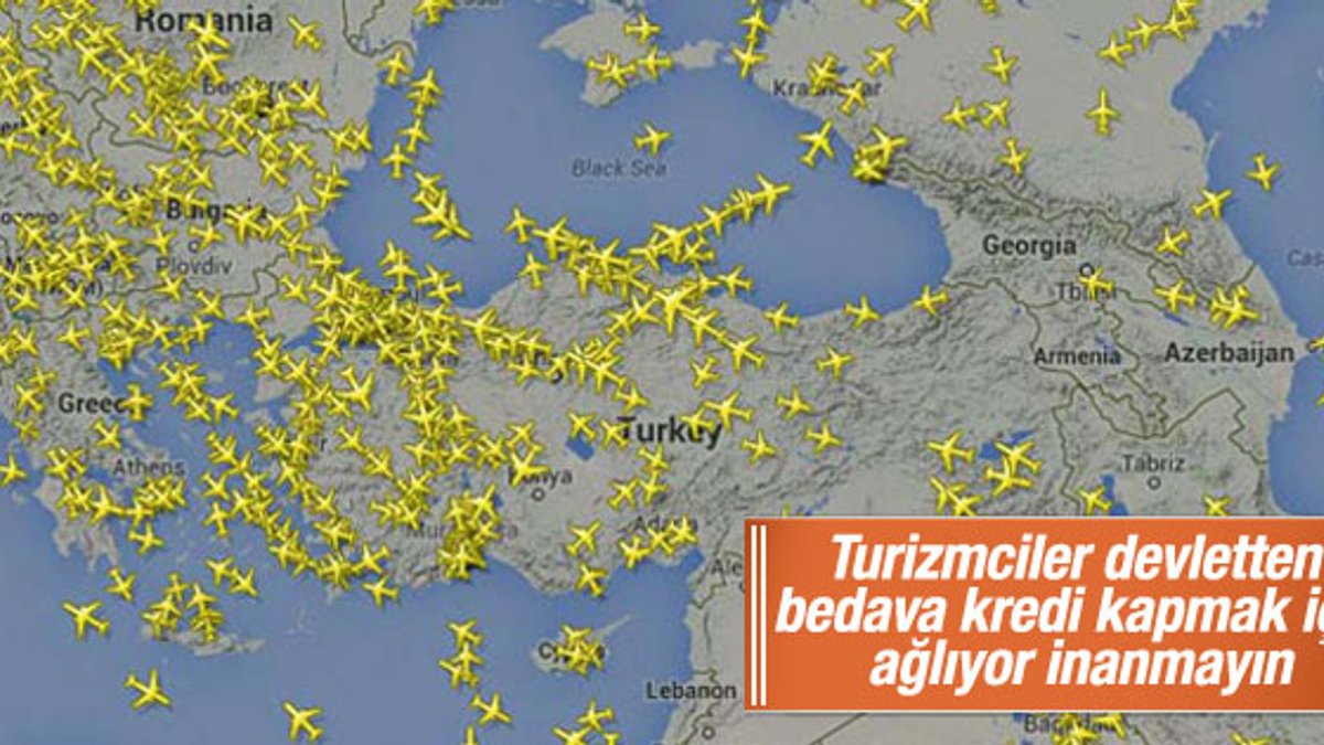 Atatürk Havalimanı'nda hava trafiği yoğunluğu