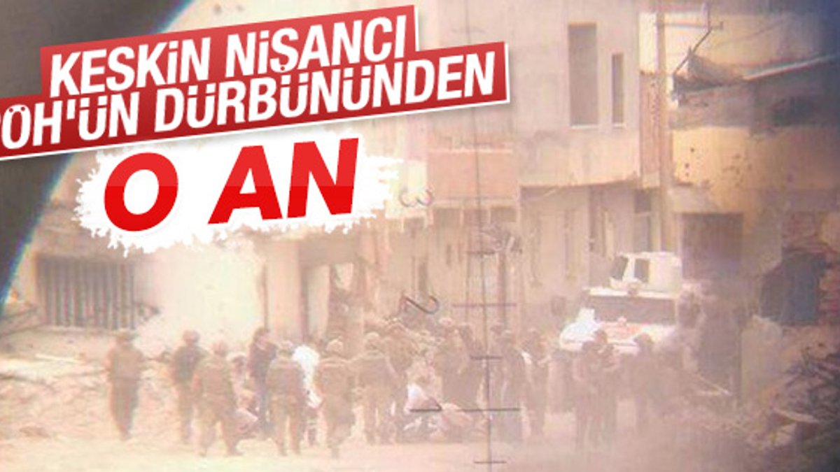 Mardin Nusaybin'de 42 teröristin teslim olduğu an İZLE