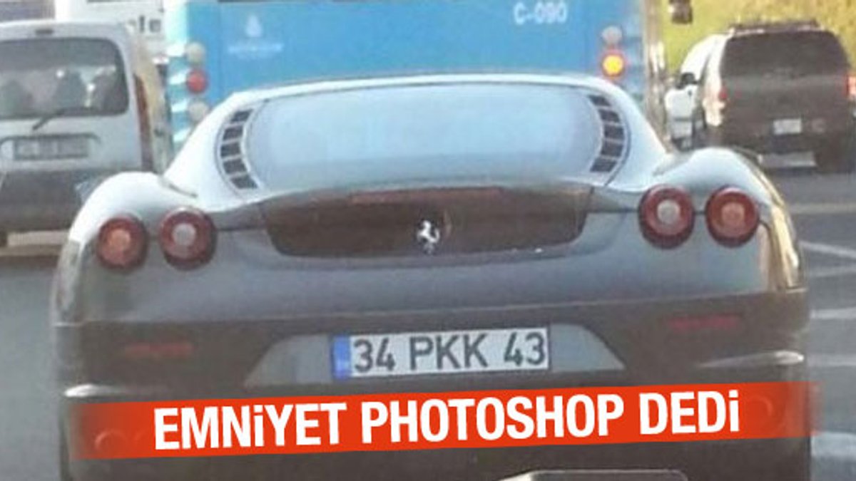 Emniyet'ten 'PKK plakalı araç' açıklaması
