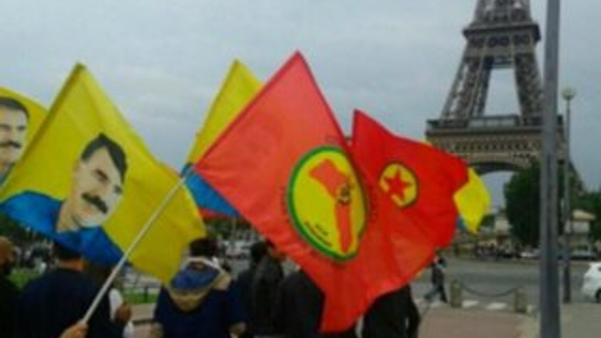 PKK yandaşları Paris'te yürüyüş yaptı