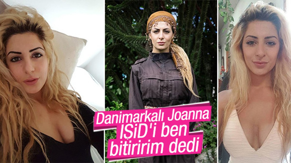IŞİD'i bitirmeye Kobani'ye giden Joanna döndü