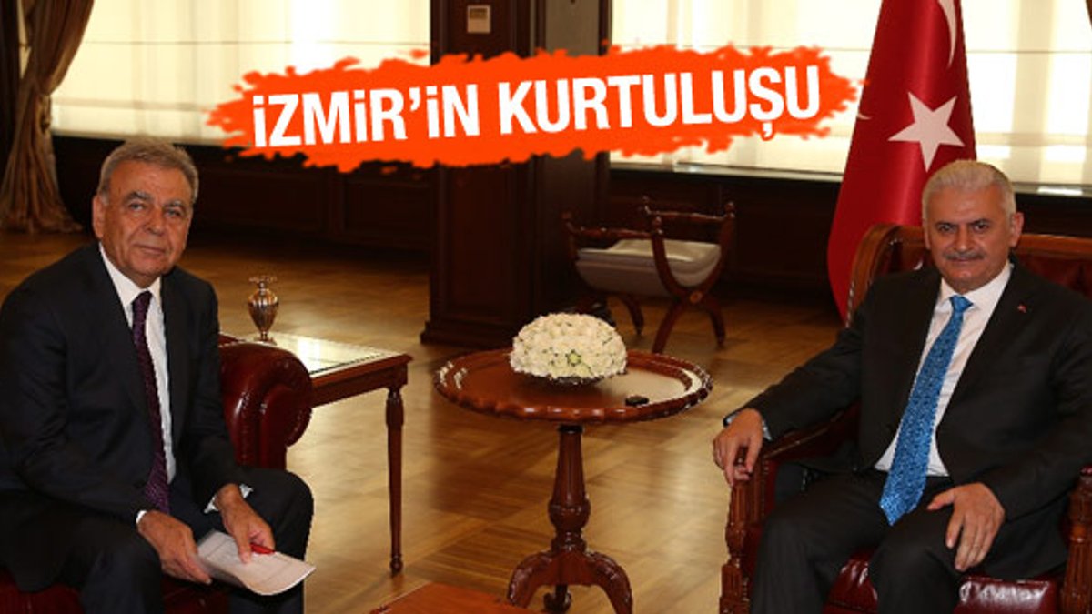 Başbakan Binali Yıldırım, Aziz Kocaoğlu ile görüştü