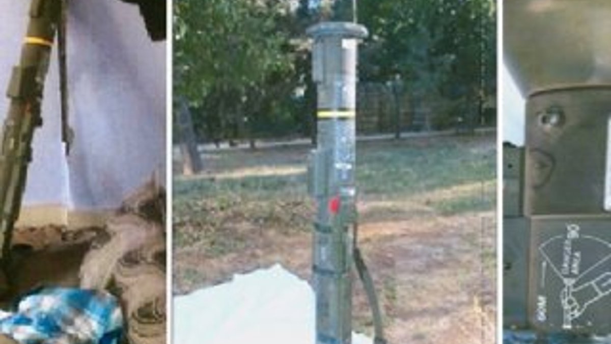 Nusaybin'de Amerikan yapımı antitank roketi ele geçirildi