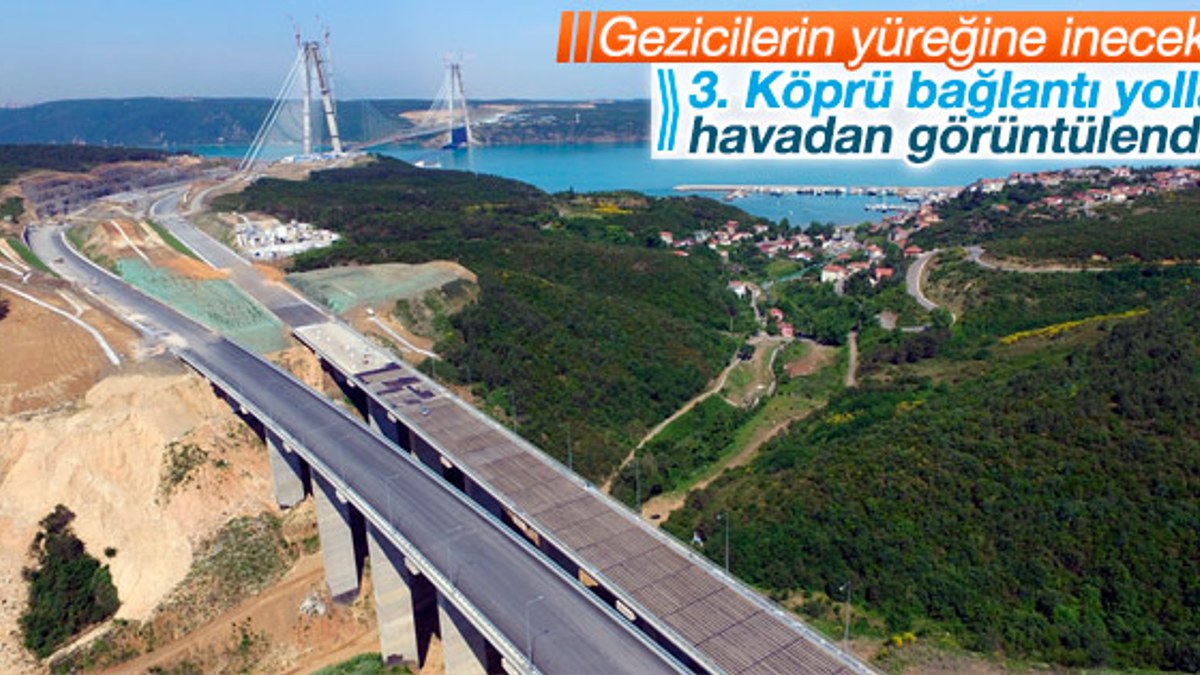 Yavuz Sultan Selim Köprüsü'nde çalışmalar hızlandı