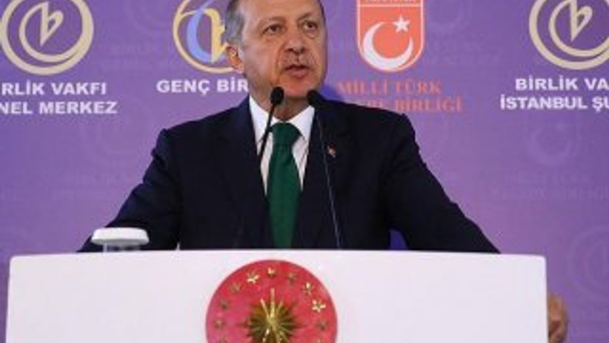 Erdoğan: Bize göre teröristin iyisi kötüsü yoktur