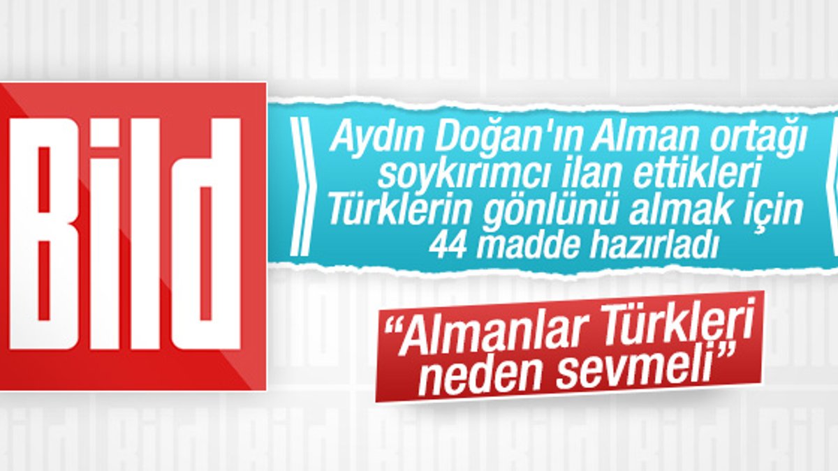 Bild gazetesi Türkleri sevmek için 44 neden sıraladı