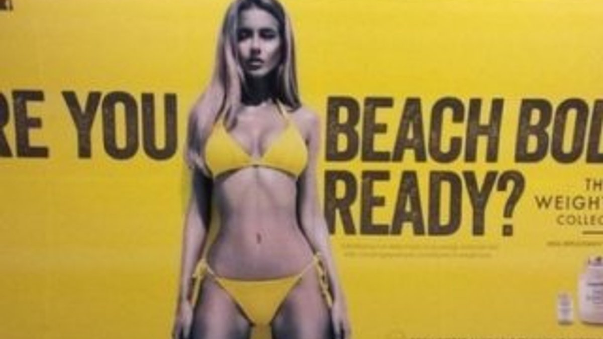 Londra'nın Müslüman başkanı bikinili reklamı kaldırttı