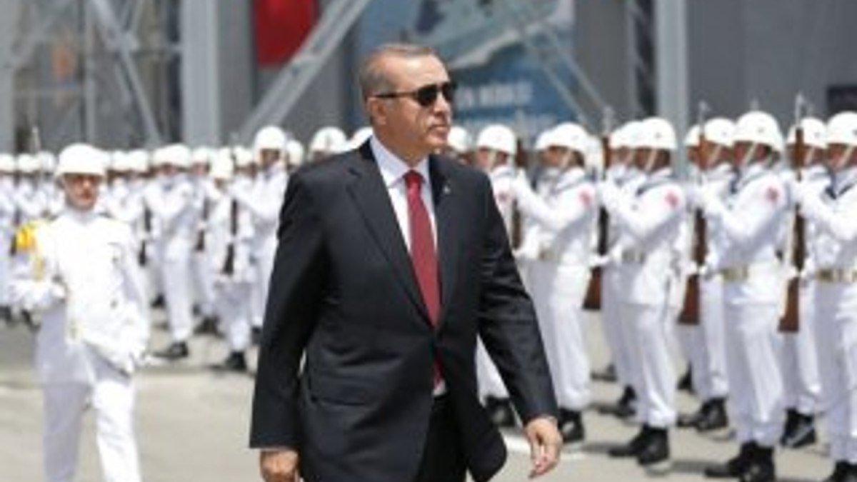 Cumhurbaşkanı Erdoğan'dan uçak gemisi açıklaması