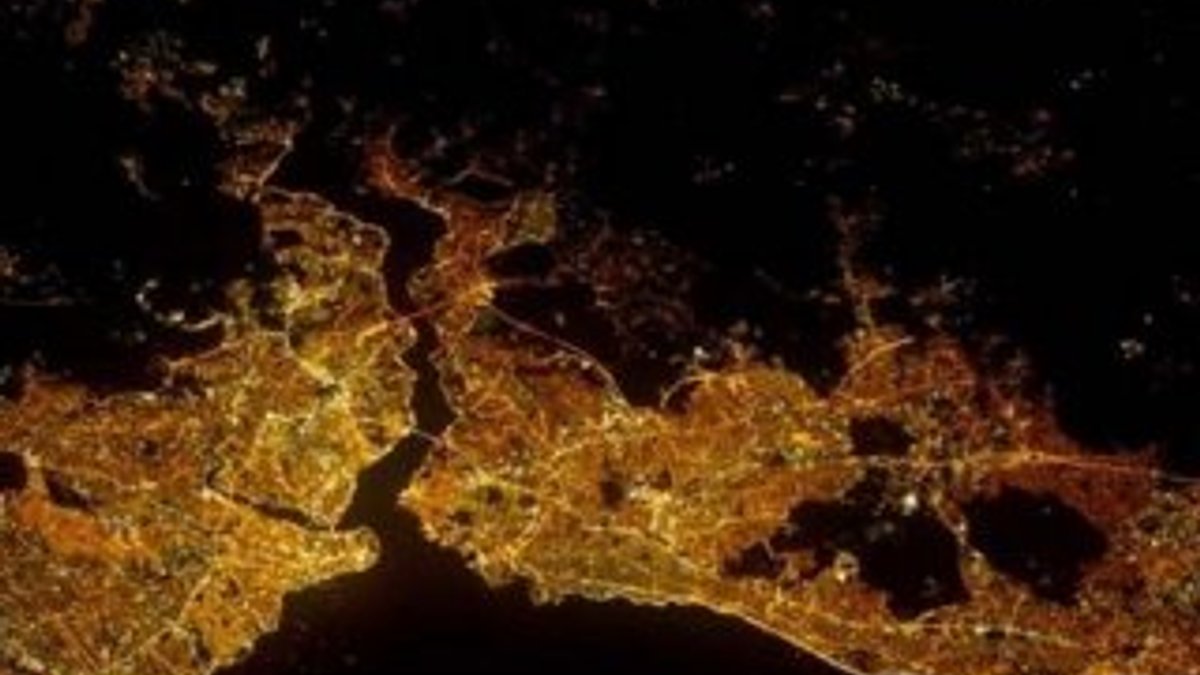 Uzaydan çekilen İstanbul fotoğrafları