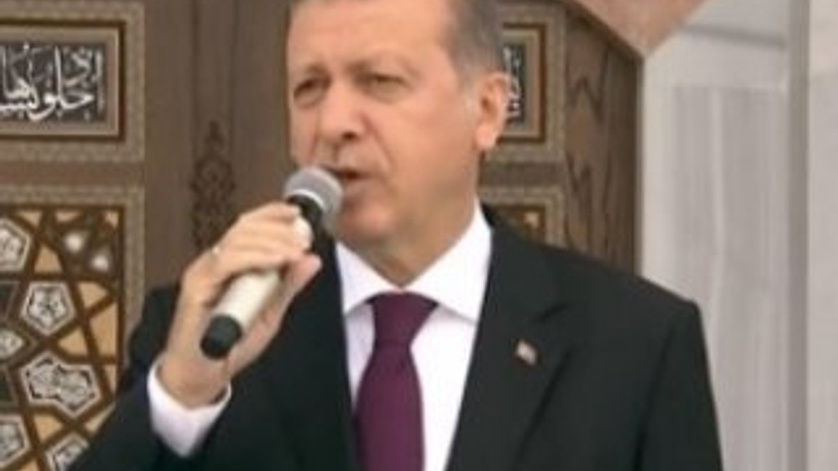 Erdoğan açılışını yaptığı caminin adını açıkladı