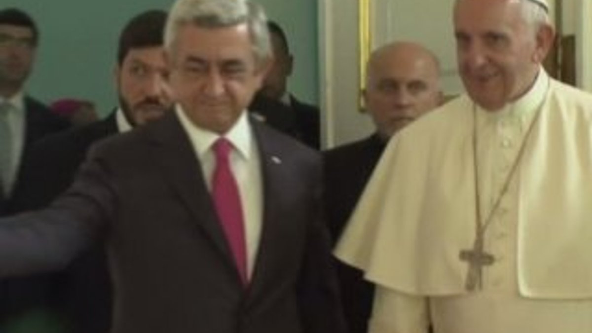 Papa, Sarkisyan ile görüştü