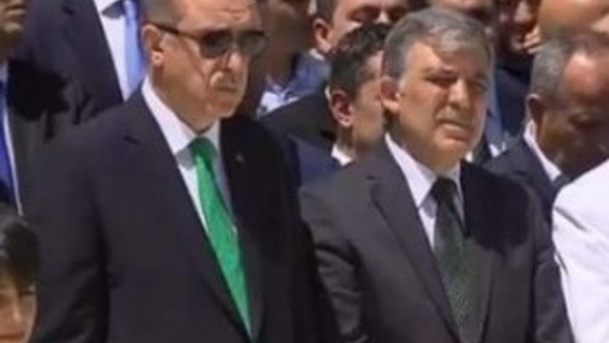 Erdoğan Ali Karaalioğlu'nun cenaze törenine katıldı