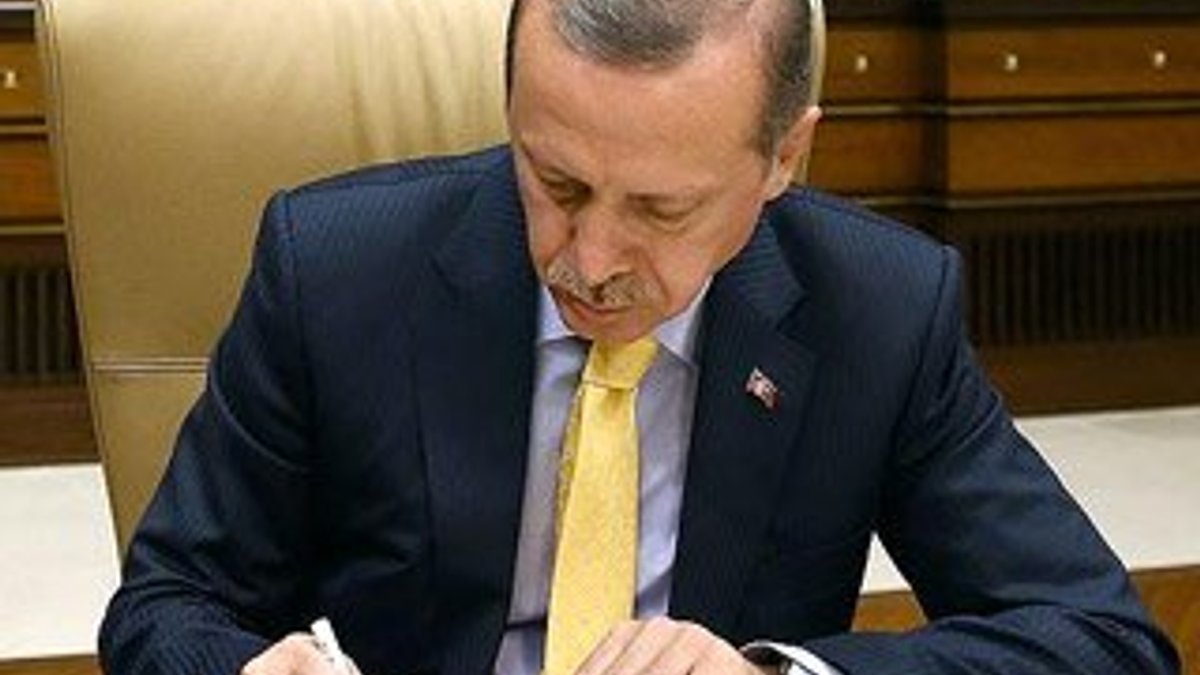 Cumhurbaşkanı Erdoğan'dan kanun onayı