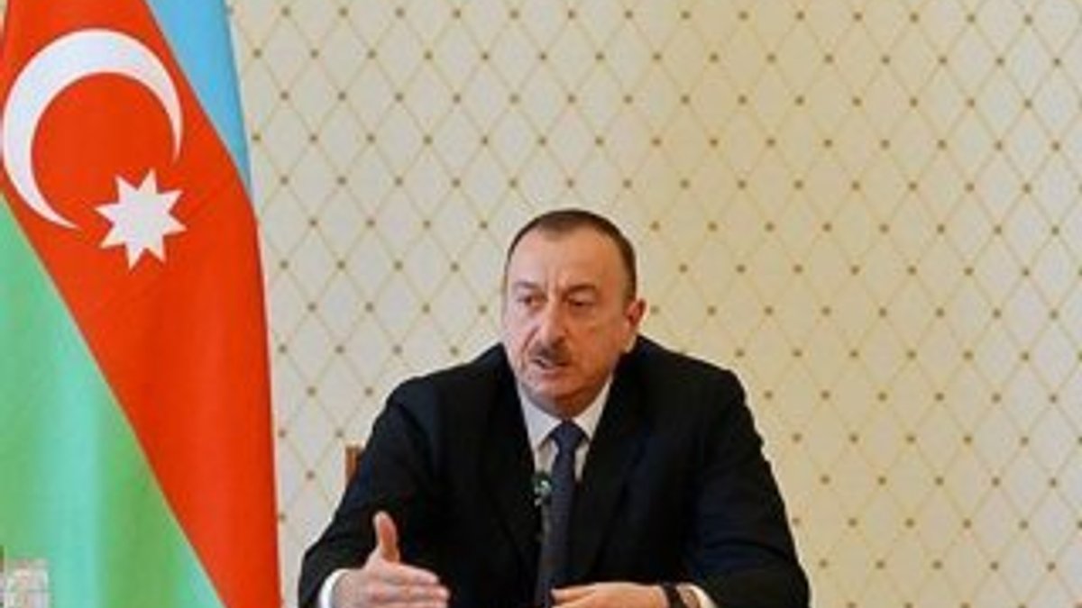 Aliyev'den Cumhurbaşkanı Erdoğan'a taziye mesaj