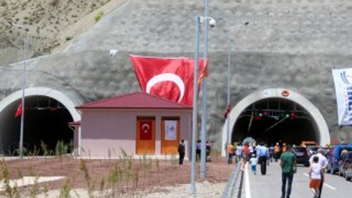 Çebiş Tüneli ulaşıma açıldı