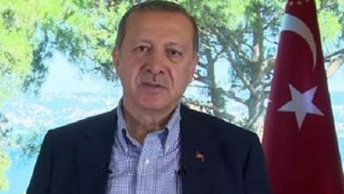 Cumhurbaşkanı Erdoğan'dan bayram mesajı