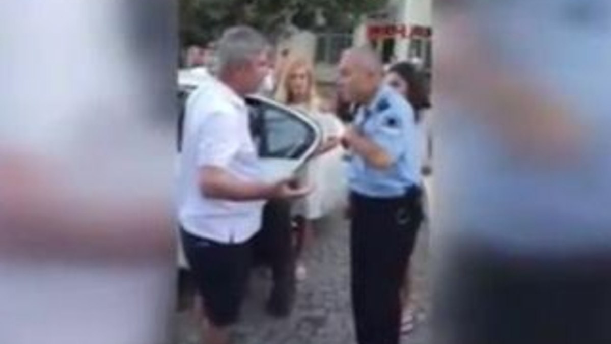 CHP'li vekil Havutça, Bozcaada'da polislerle tartıştı