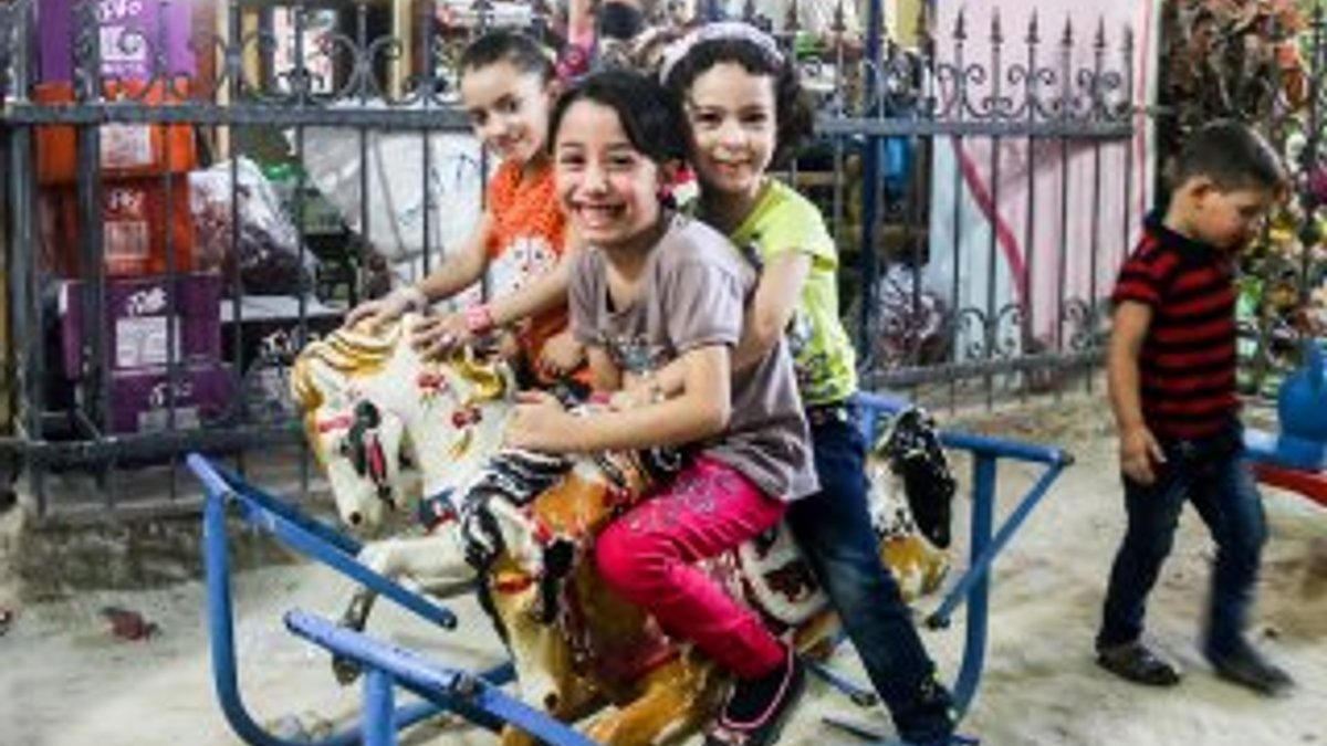 Suriye'de oyun parkı yer altına indirildi