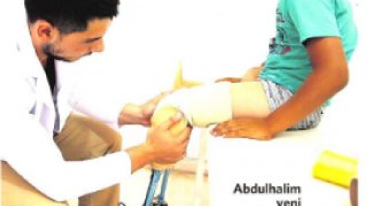 7 yaşındaki Abdulhalim'in protez mutluluğu
