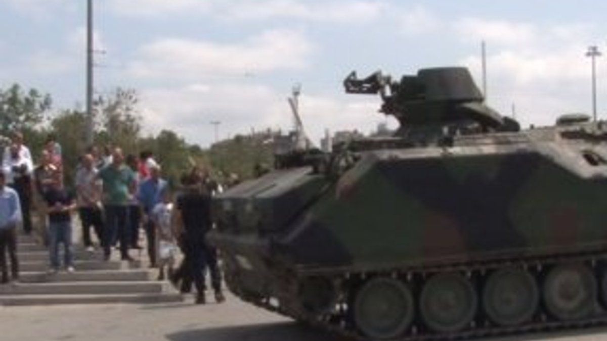 Taksim’deki son tank kaldırıldı