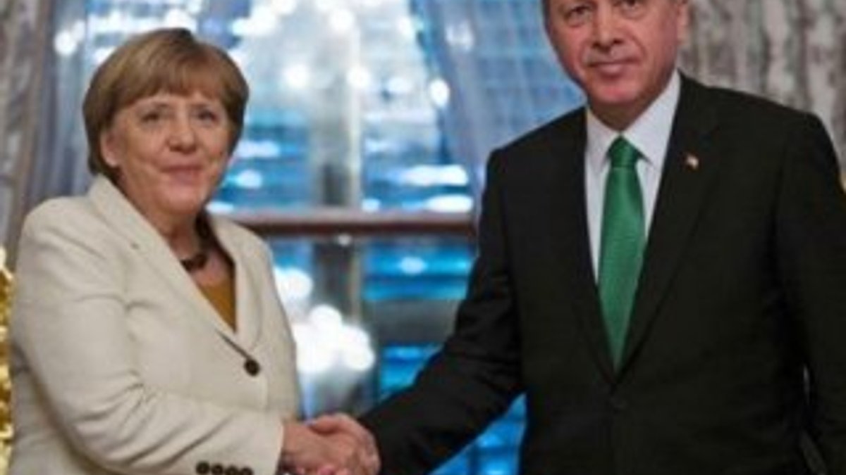 Erdoğan, Merkel ve Stoltenberg ile görüştü
