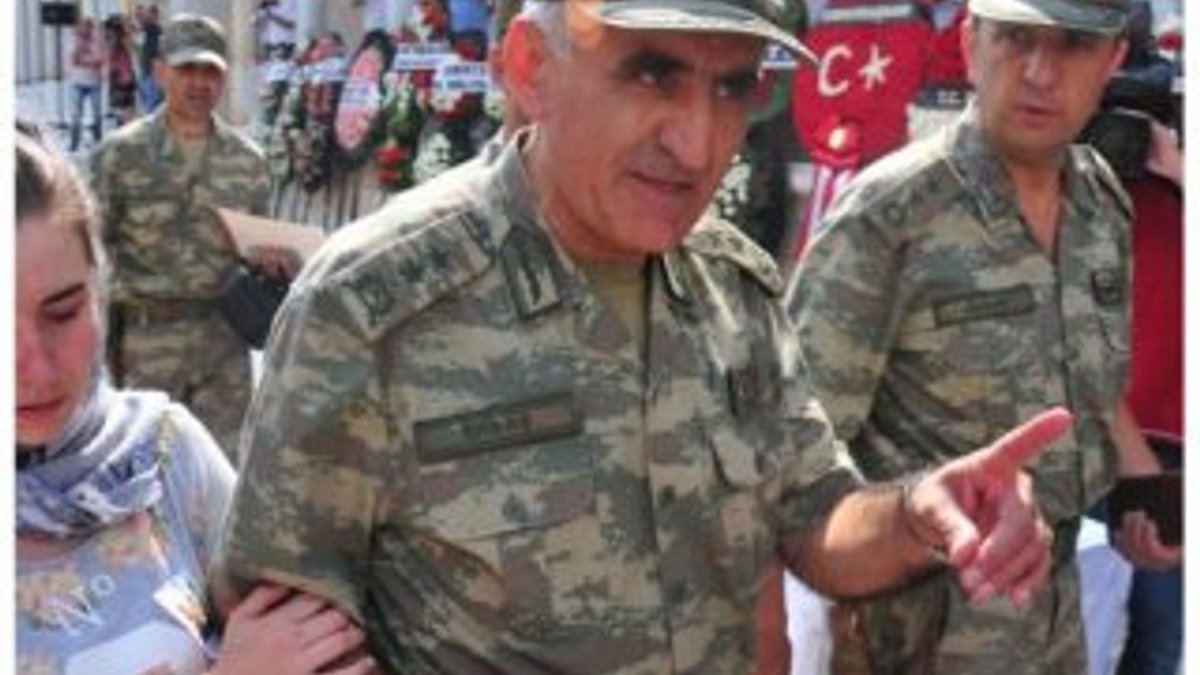 Şehit cenazesine katılan tümgeneral: Türk askeri katil değil