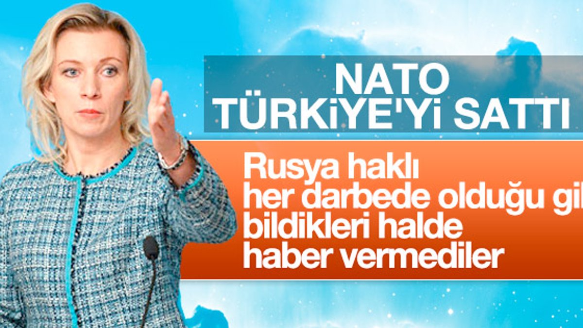 Rusya'ya göre NATO Türkiye'ye darbe bilgisi vermedi