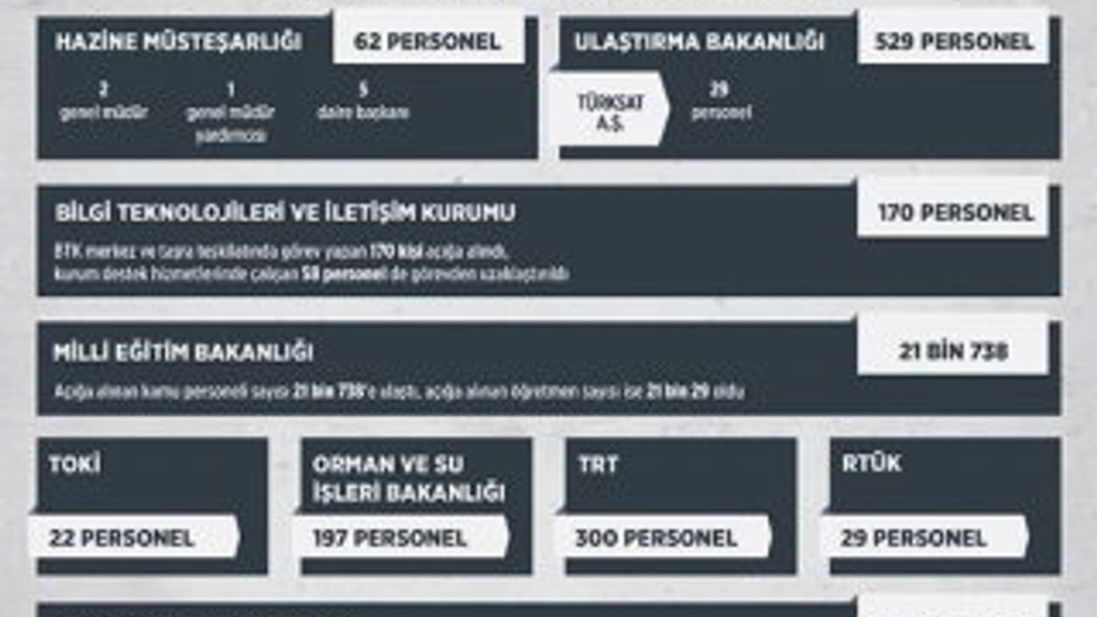 FETÖ operasyonunun bilançosu