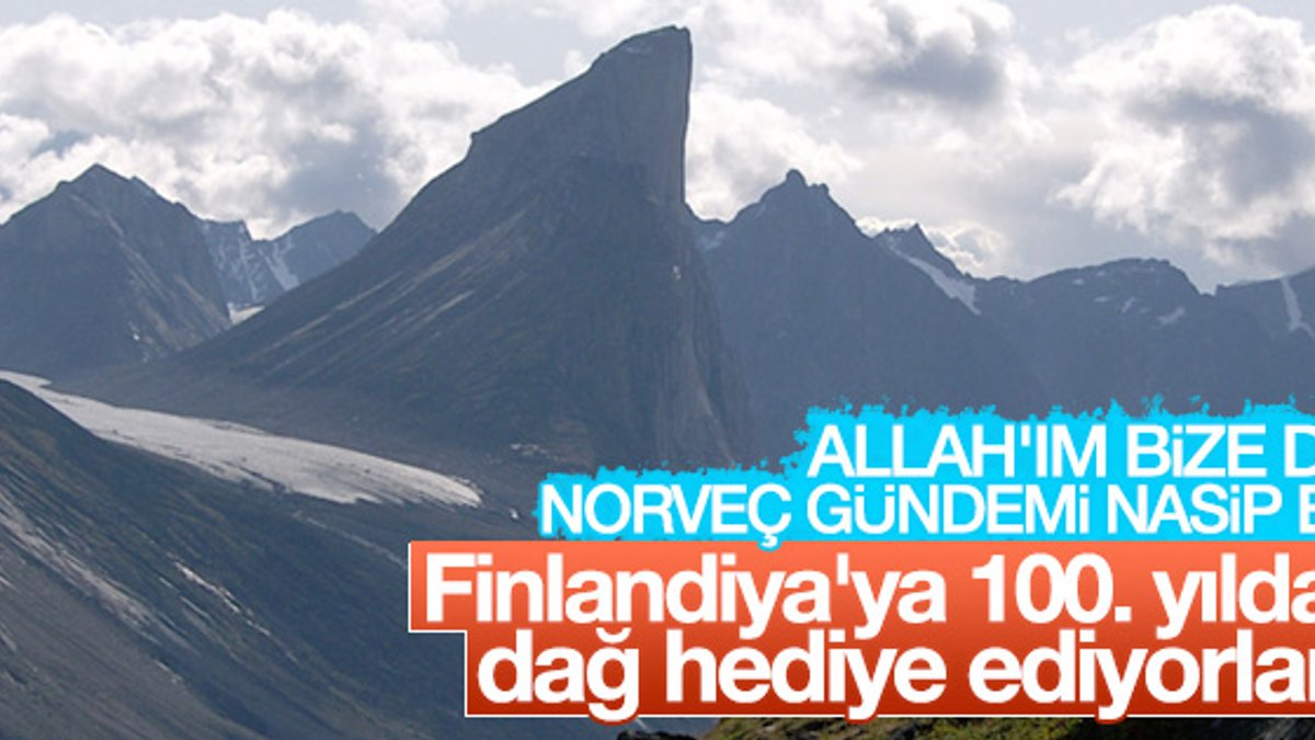 Norveç'ten Finlandiya'ya 100. yıl hediyesi: Dağ